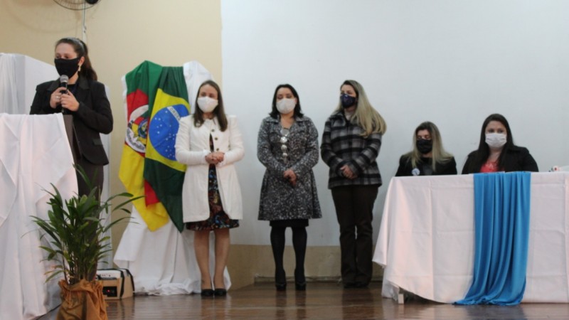 Cerimônia de formatura Escola Paulo Freire