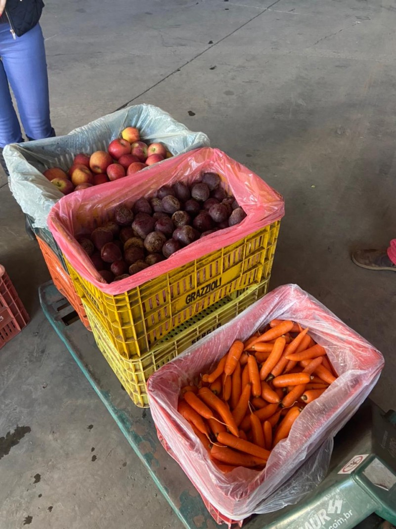 As doações complementarão a entrega mensal de cestas básicas já fornecidas pelo Banco de Alimentos do município