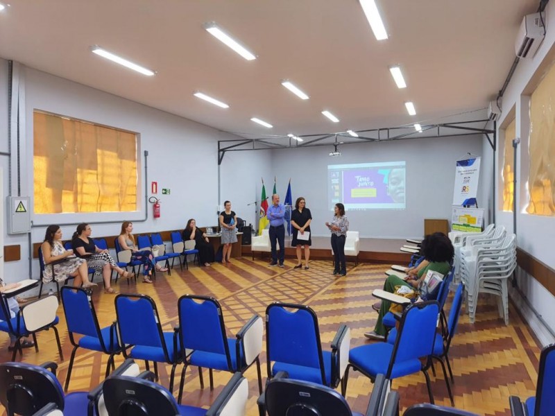 A formação será realizada em duas etapas