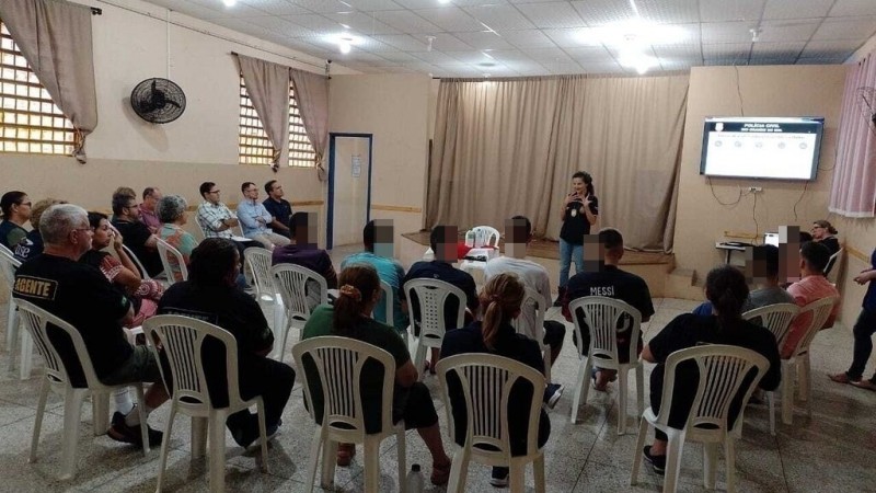 Palestra reuniu servidores e socioeducandos