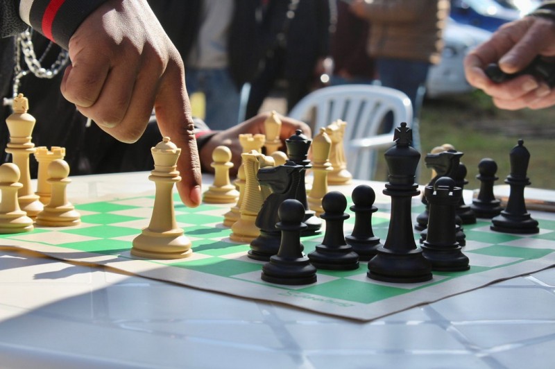 Tabuleiro De Xadrez. O Jogo. Torneio De Xadrez. Jogo Lógico